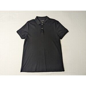 Banana Republic Men's Black Polo (Medium) Luxury Slim Fit